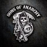 Adesivi per Auto e Moto: Sons Of Anarchy II 3