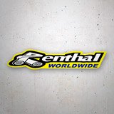 Adesivi per Auto e Moto: Renthal world wide 3
