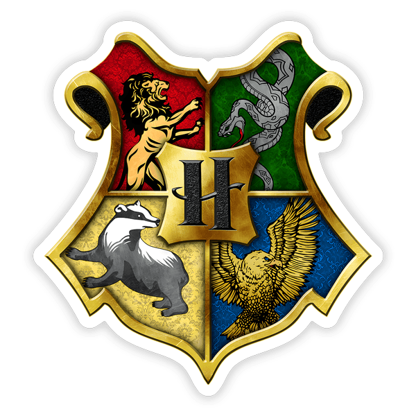 Adesivi per Auto e Moto: Scuola di Hogwarts