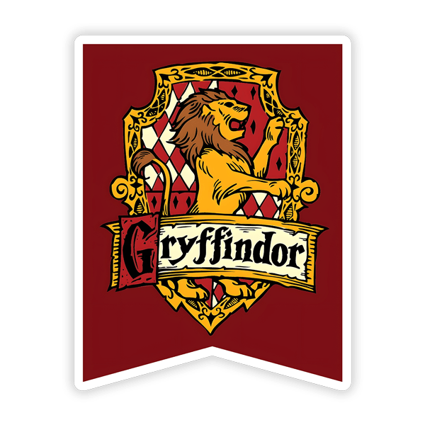 Adesivi per Auto e Moto: Gryffindor