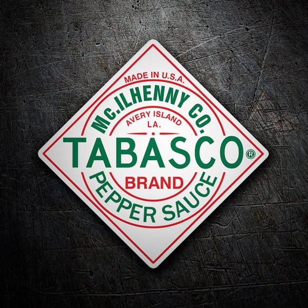 Adesivi per Auto e Moto: Tabasco Pepper Sauce