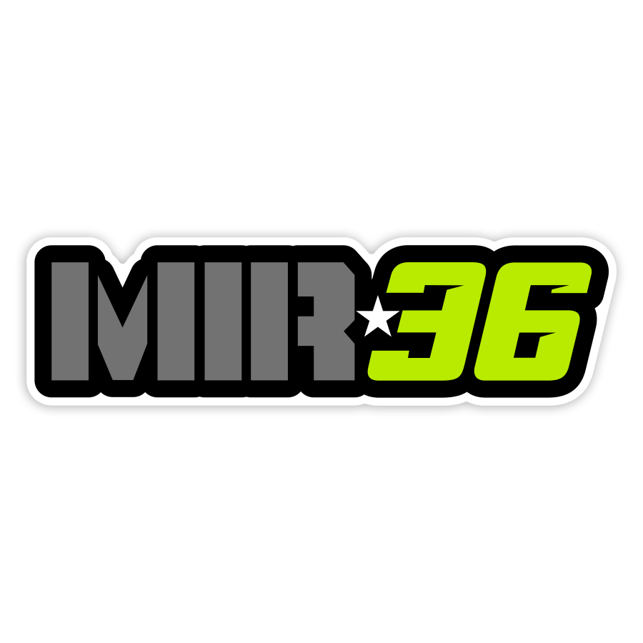 Adesivi per Auto e Moto: Joan Mir 36