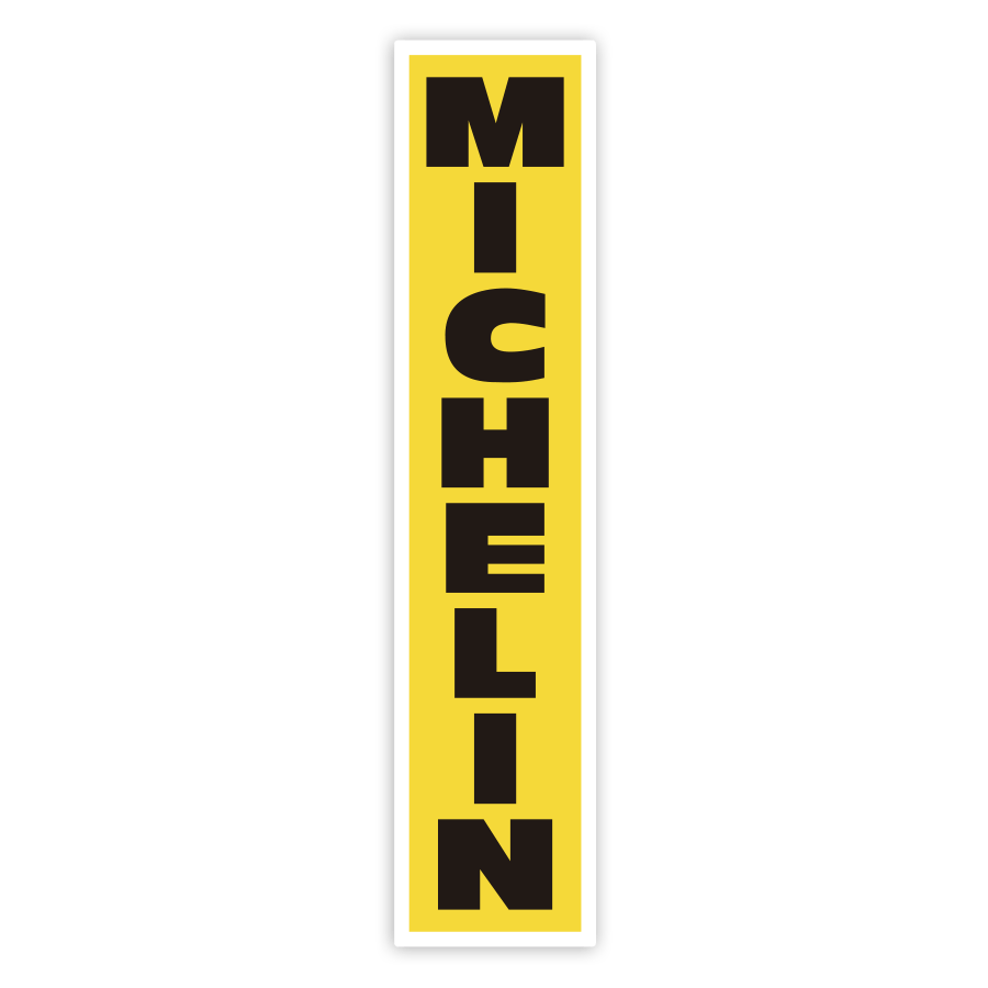 Adesivi per Auto e Moto: Michelin Verticale