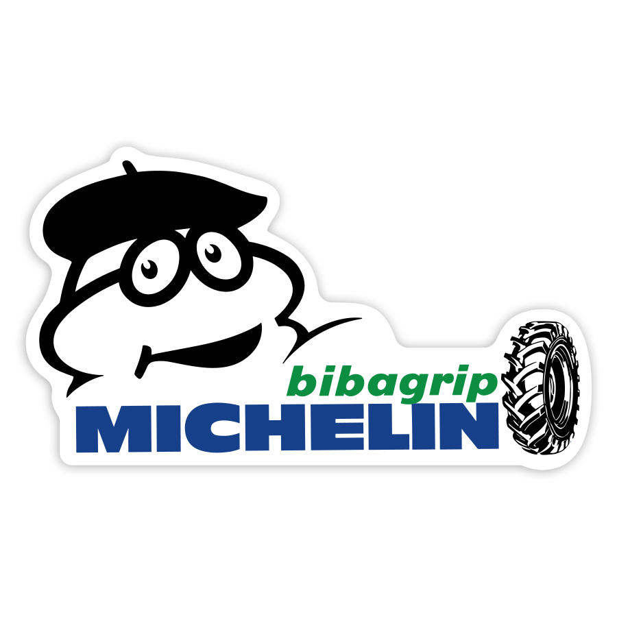 Adesivi per Auto e Moto: Michelin Bibagrip Classico