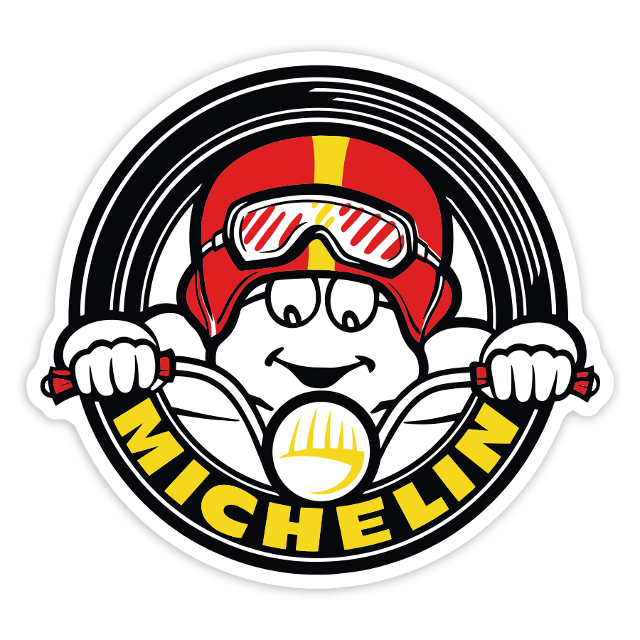 Adesivi per Auto e Moto: Michelin Biker Circolare
