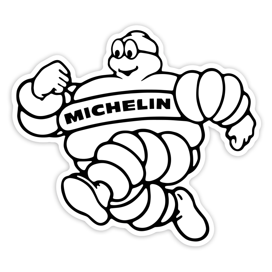 Adesivi per Auto e Moto: Michelin Bibendum Classico
