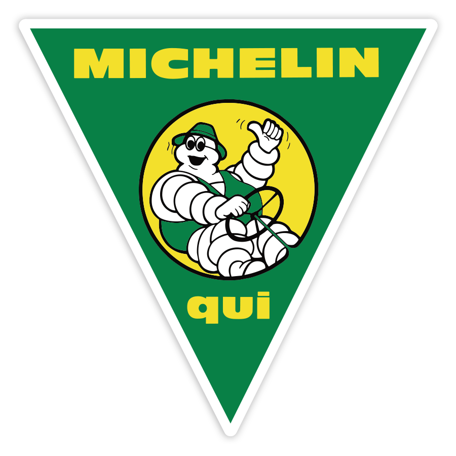 Adesivi per Auto e Moto: Michelin Qui Trattori