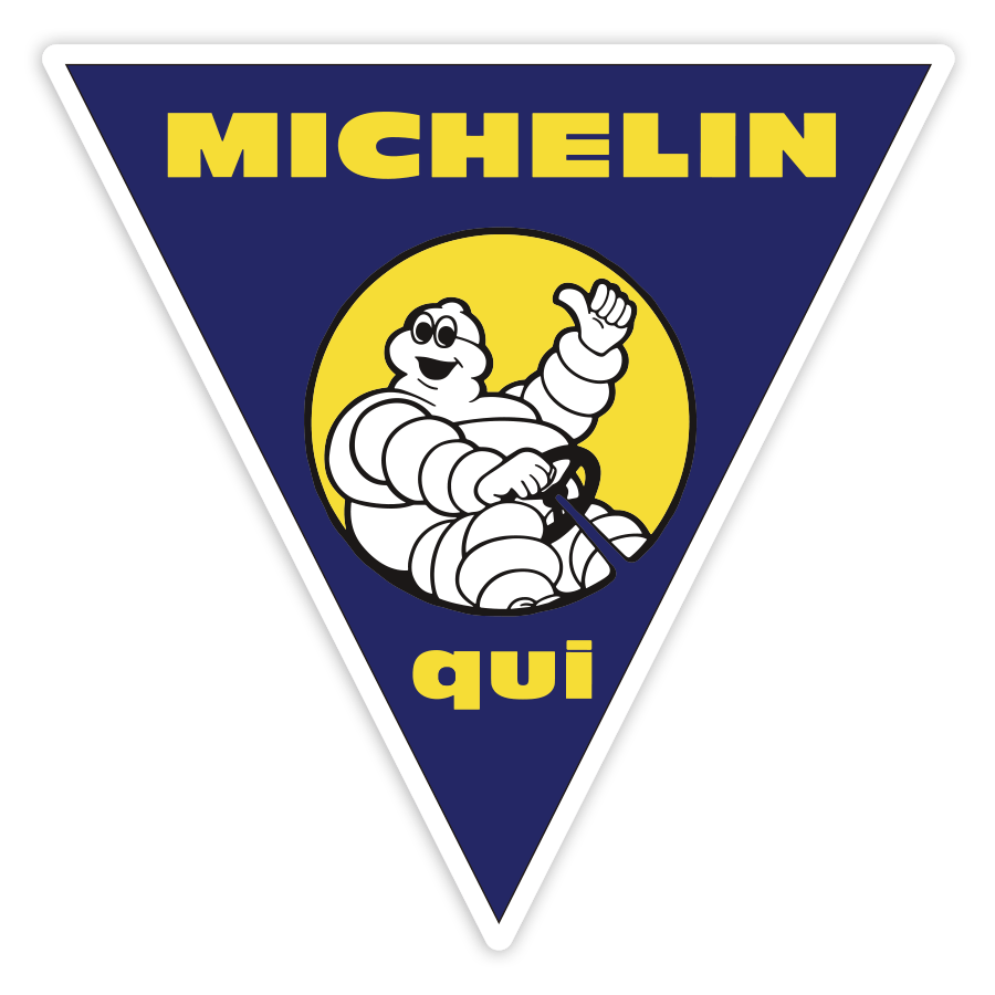 Adesivi per Auto e Moto: Michelin Qui Auto
