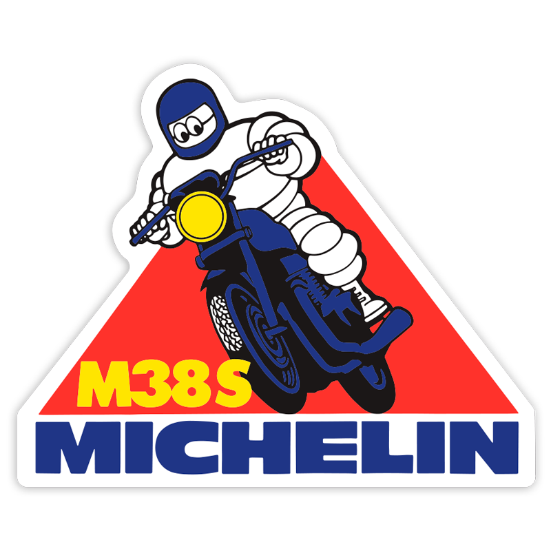 Adesivi per Auto e Moto: Michelin Moto M38S