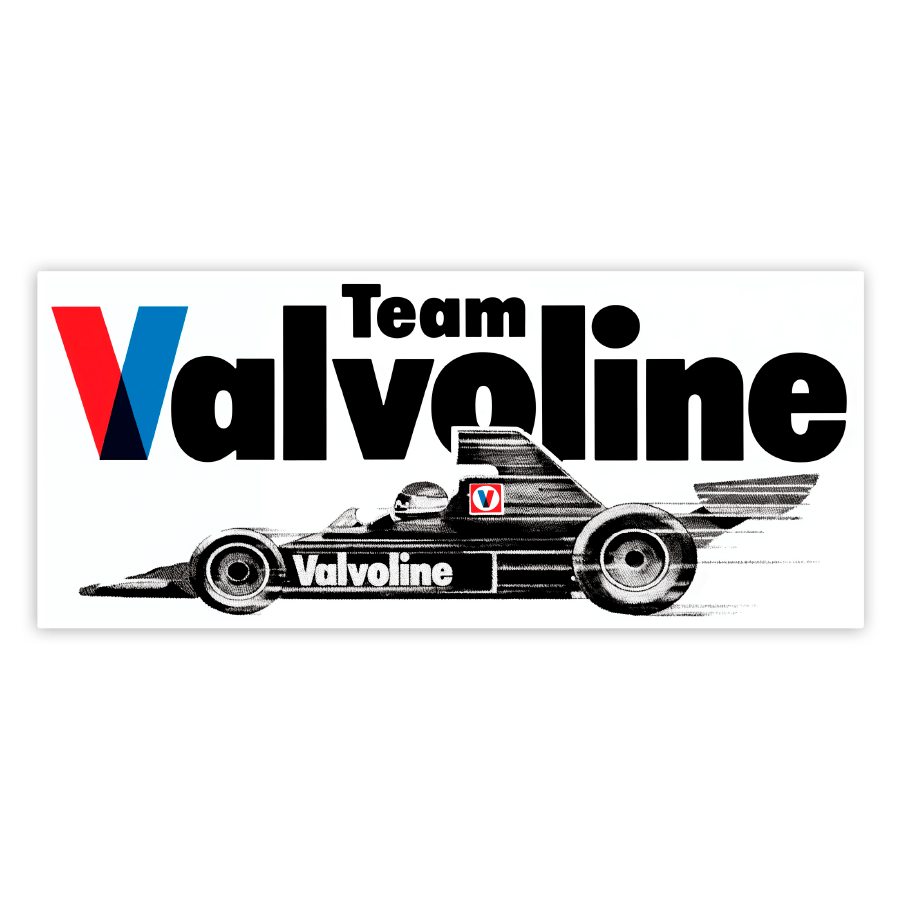 Adesivi per Auto e Moto: Valvoline Team Racing