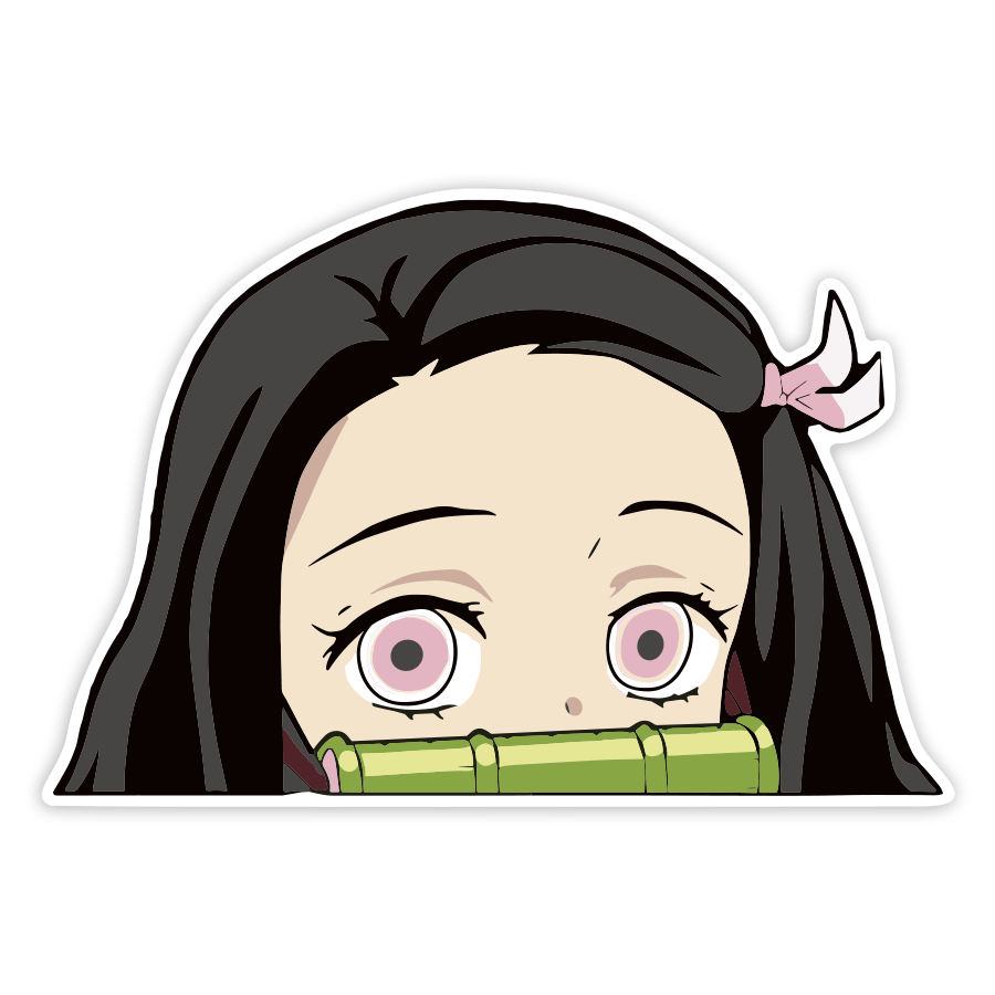 Adesivi per Auto e Moto: Demon Slayer Nezuko Bambù