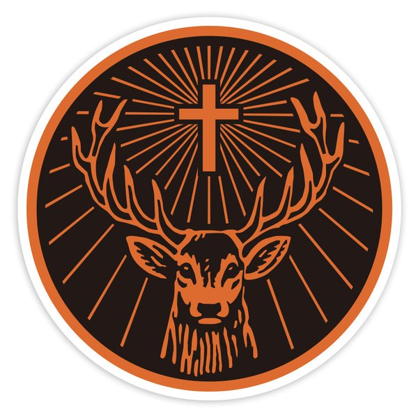 Adesivi per Auto e Moto: Emblema Classico Jägermeister