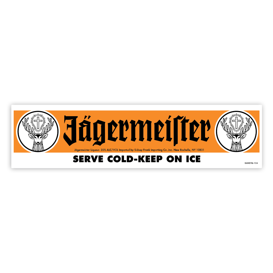 Adesivi per Auto e Moto: Jägermeister Serve Cold Ice