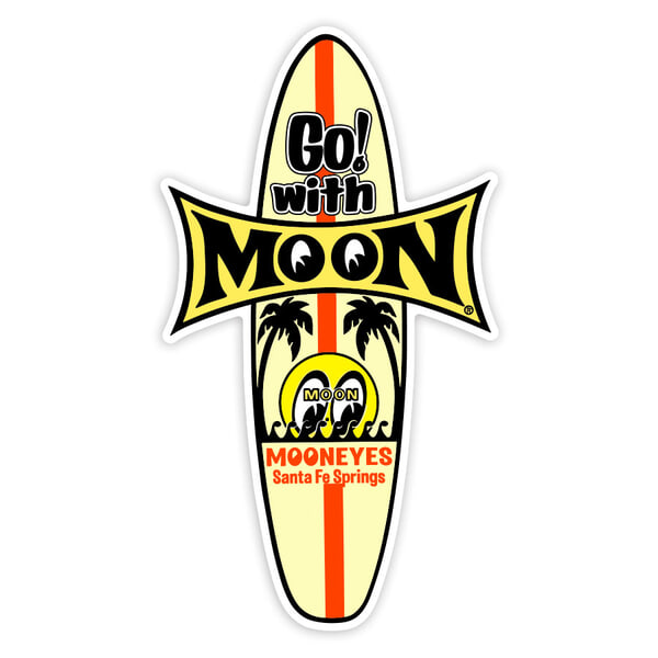 Adesivi per Auto e Moto: Go with Moon Mooneyes Santa Fe