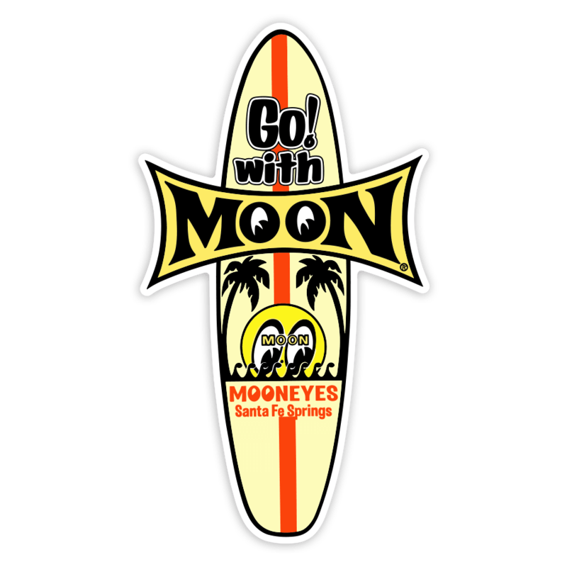 Adesivi per Auto e Moto: Go with Moon Mooneyes Santa Fe