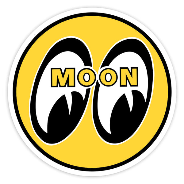 Adesivi per Auto e Moto: Logo Classico Mooneyes