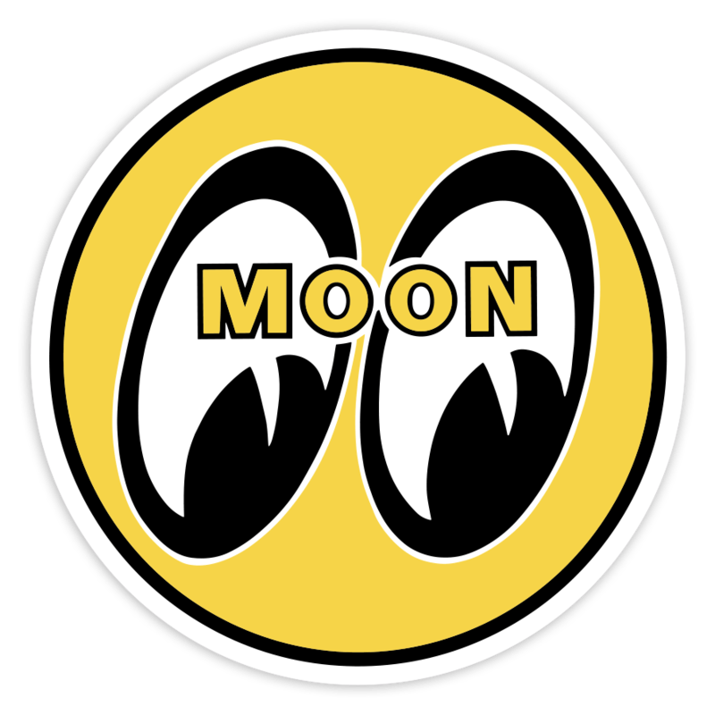 Adesivi per Auto e Moto: Logo Classico Mooneyes