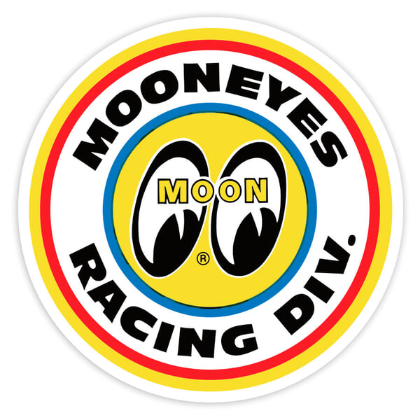 Adesivi per Auto e Moto: Moon Eyes Racing Div.