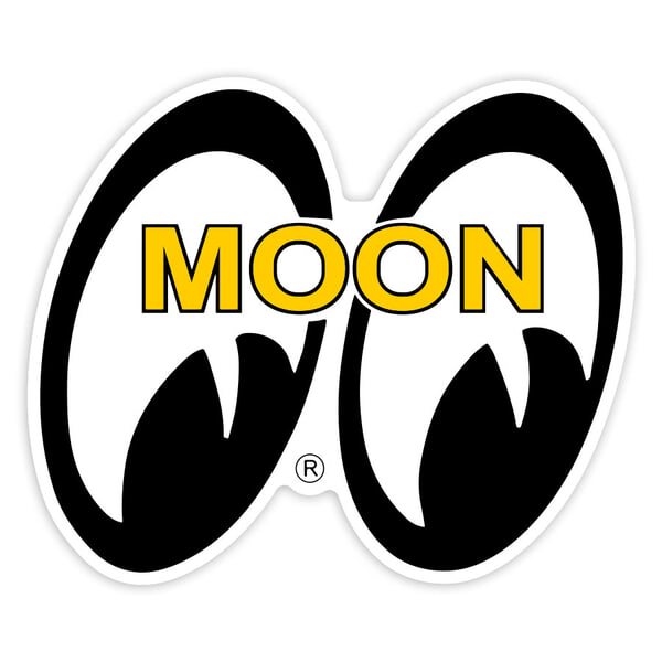 Adesivi per Auto e Moto: Logo Original Moon Eyes