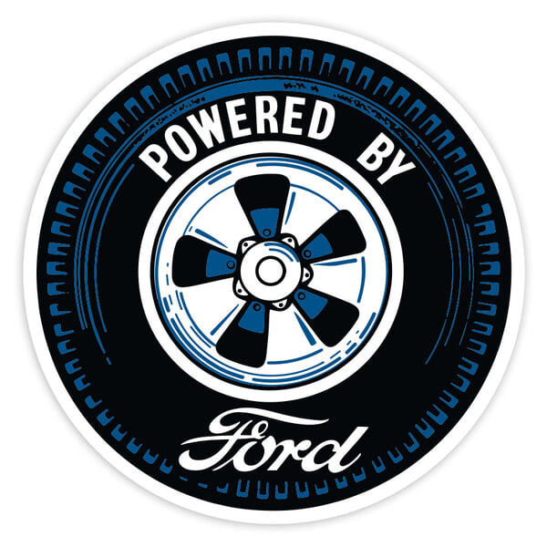 Adesivi per Auto e Moto: Powered by Ford