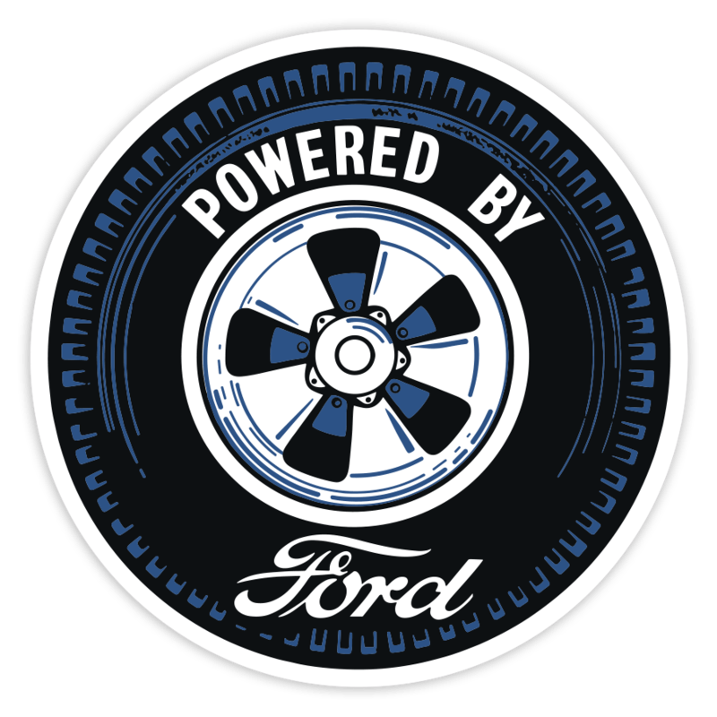 Adesivi per Auto e Moto: Powered by Ford