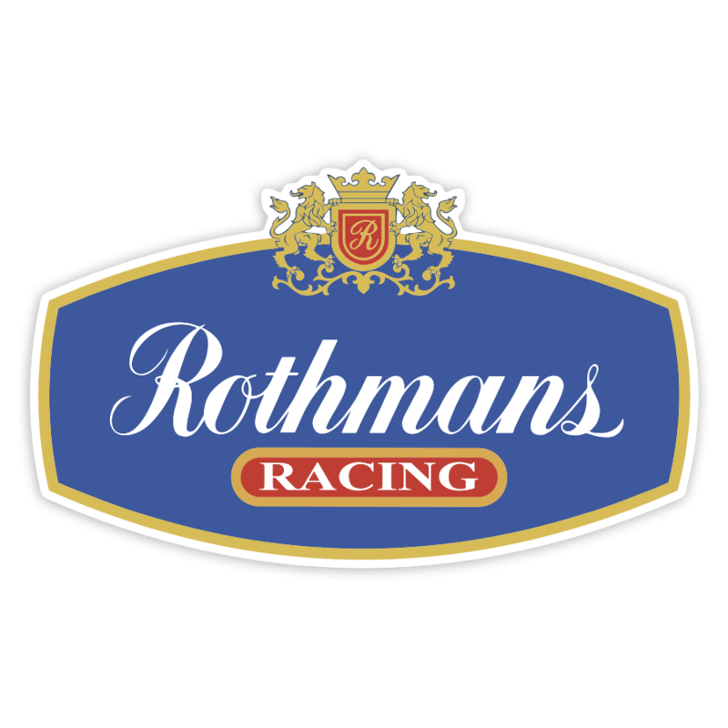 Adesivi per Auto e Moto: Rothmans Racing