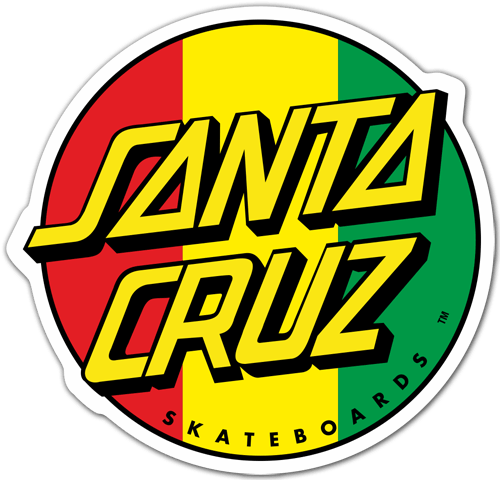 Adesivi per Auto e Moto: Santa Cruz Jamaica
