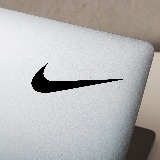 Adesivi per Auto e Moto: Nike logo 2