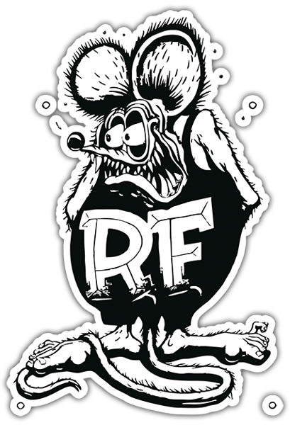 Adesivi per Auto e Moto: Rat Fink