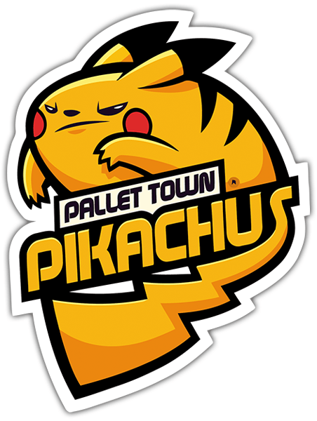 Adesivi per Auto e Moto: Biancavilla Pikachu