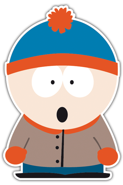 Adesivi per Auto e Moto: Stan South Park