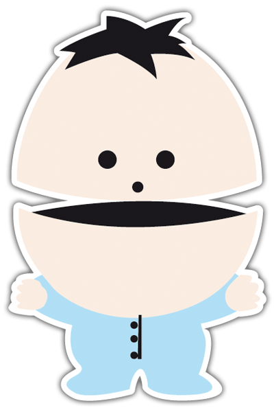 Adesivi per Auto e Moto: Ike South Park