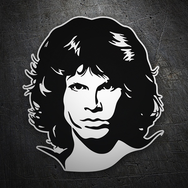 Adesivi per Auto e Moto: Jim Morrison The Doors