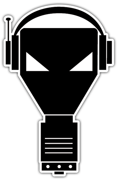 Adesivi per Auto e Moto: Enzyme X, hardcore techno