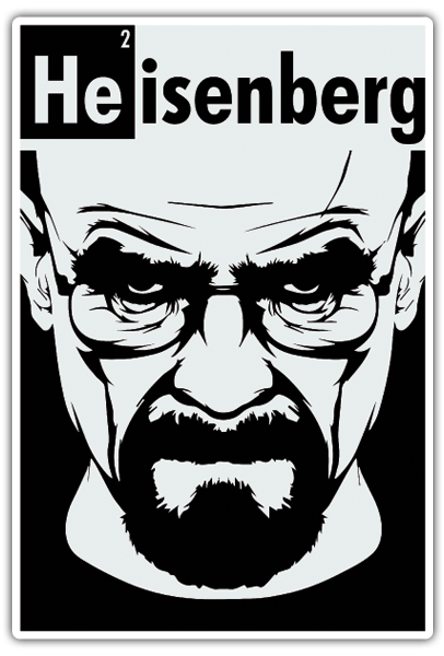 Adesivi per Auto e Moto: Breaking Bad Heisenberg