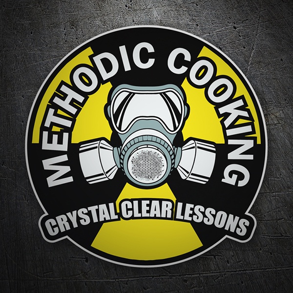 Adesivi per Auto e Moto: breaking bad methodic cooking