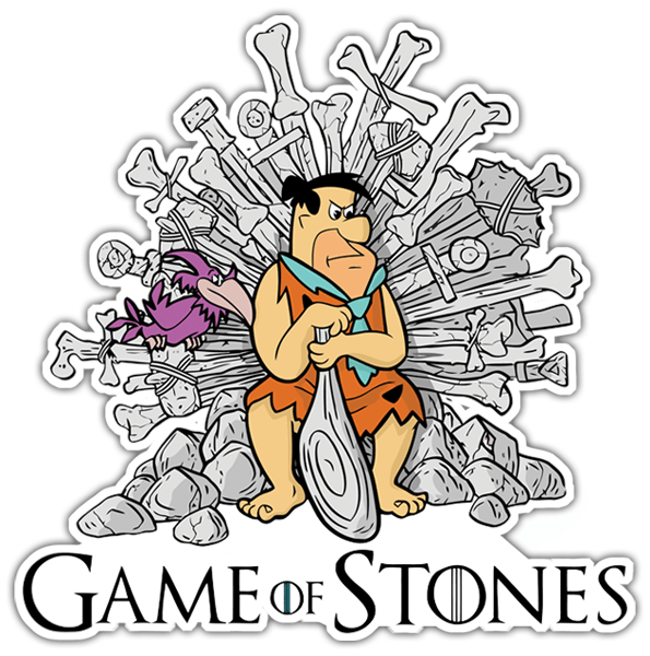 Adesivi per Auto e Moto: Game of Stones