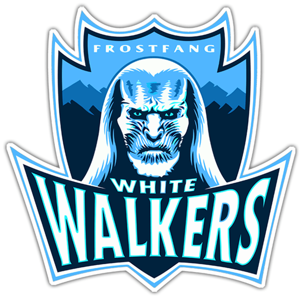 Adesivi per Auto e Moto: Game of Thrones White Walkers