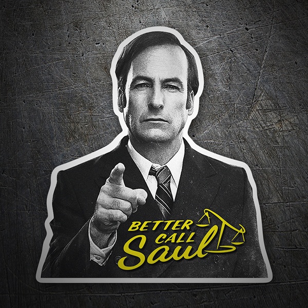 Adesivi per Auto e Moto: Breaking Bad Better call Saul