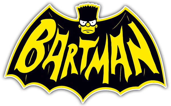 Adesivi per Auto e Moto: Bartman