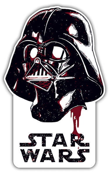 Adesivi per Auto e Moto: Darth Vader Galaxy