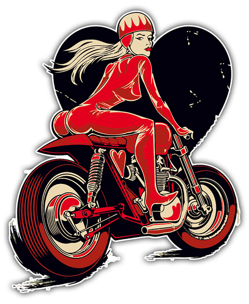 Adesivi per Auto e Moto: Café Danger