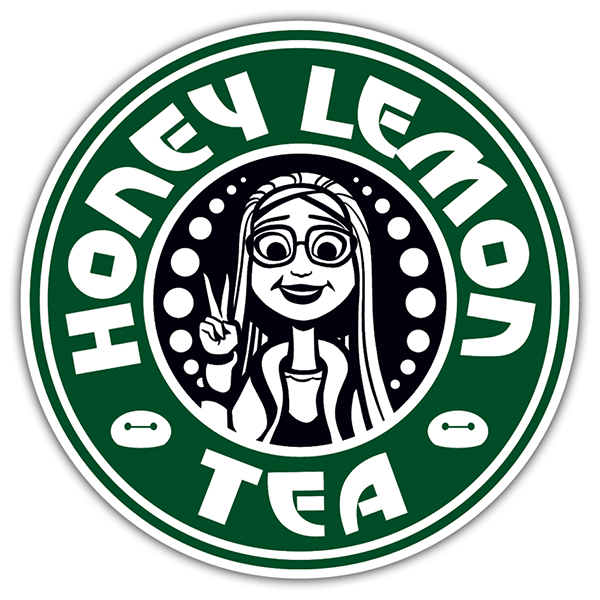 Adesivi per Auto e Moto: Honey Lemon Tea