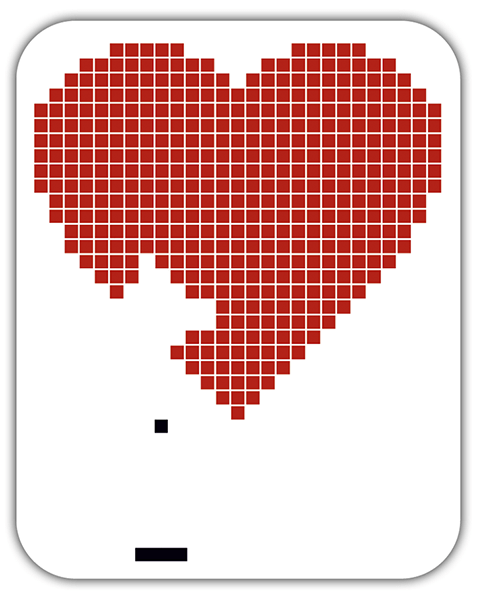 Adesivi per Auto e Moto: Arkanoid Love