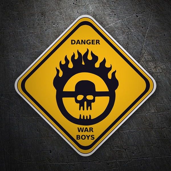 Adesivi per Auto e Moto: Danger War Boys