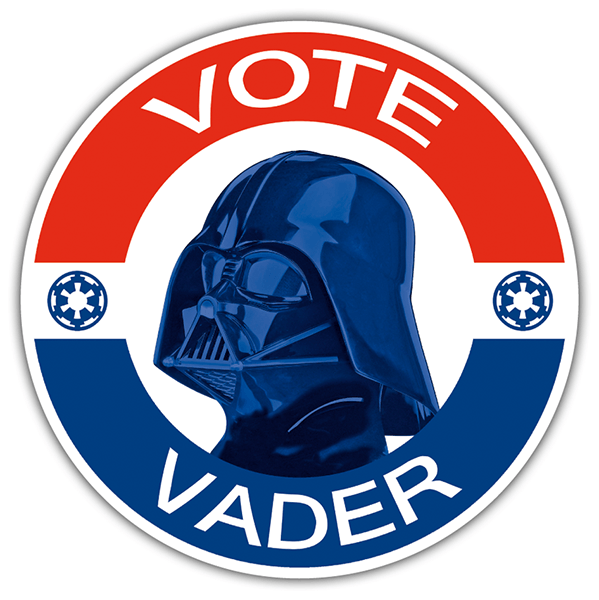 Adesivi per Auto e Moto: Vote Vader