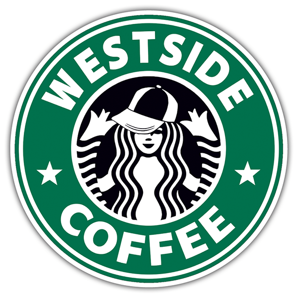 Adesivi per Auto e Moto: Westside Coffee