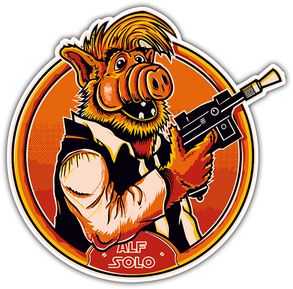 Adesivi per Auto e Moto: Alf Solo