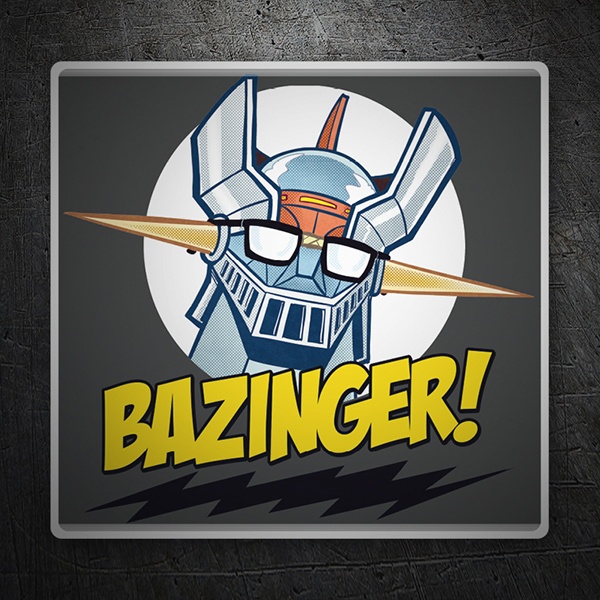 Adesivi per Auto e Moto: Mazinger Z a The Big Bang Theory