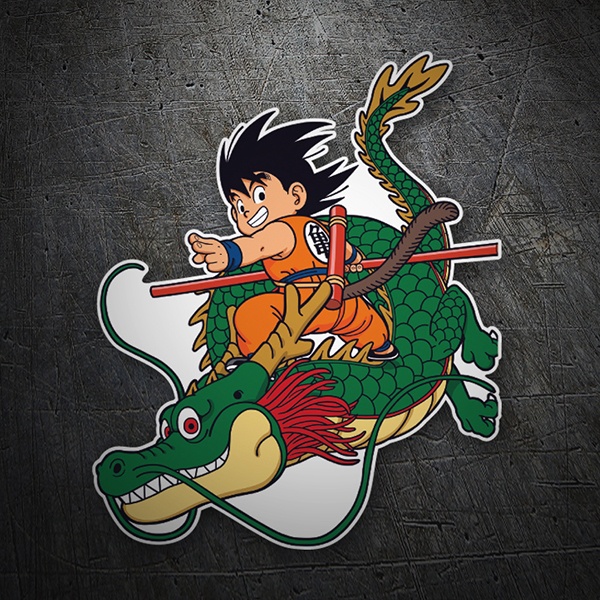 Adesivi per Auto e Moto: Goku & Drago